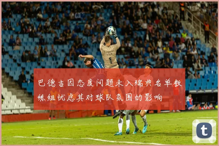 巴德吉因态度问题未入瑞典名单教练组忧虑其对球队氛围的影响